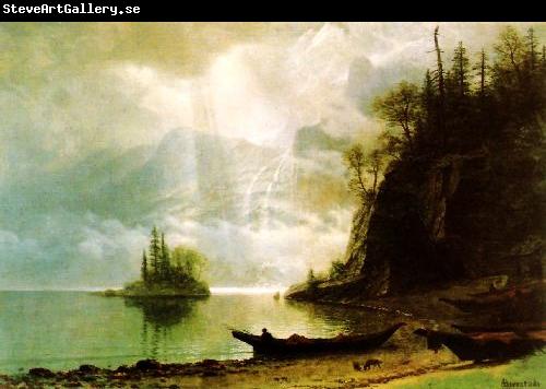 Albert Bierstadt The Island